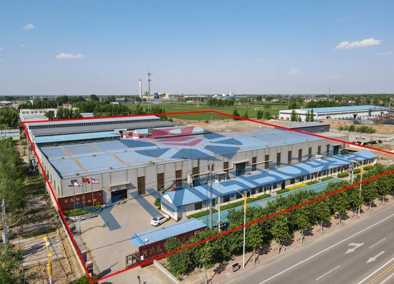Hebei Yingbo Safe Boxes Co., Ltd línea de producción del fabricante