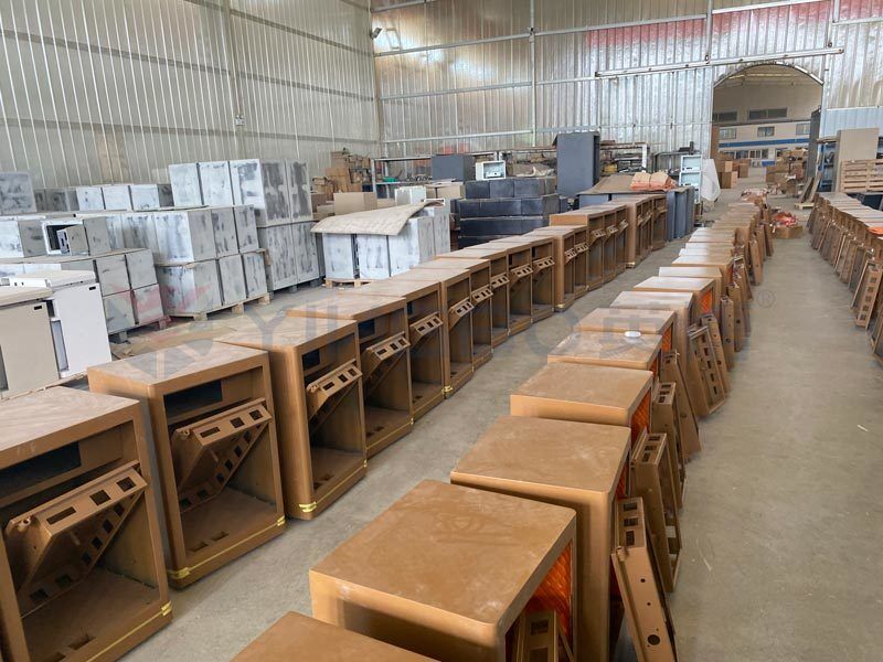 Hebei Yingbo Safe Boxes Co., Ltd línea de producción del fabricante