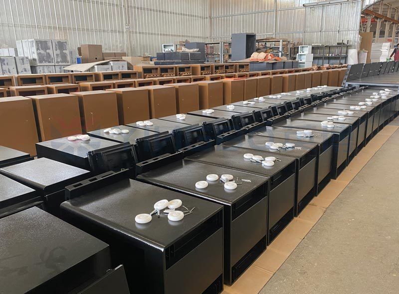 Hebei Yingbo Safe Boxes Co., Ltd línea de producción del fabricante