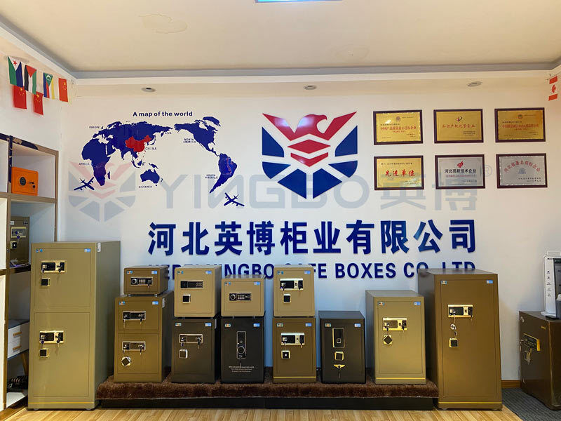 Hebei Yingbo Safe Boxes Co., Ltd línea de producción del fabricante