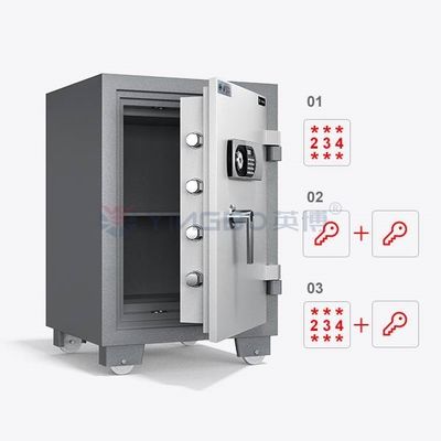 Calificación de fuego 120 min Caja de seguridad a prueba de fuego / caja de seguridad de documentos a prueba de fuego YB/FH-78