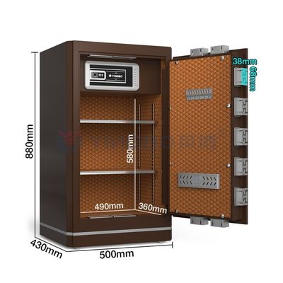 H880mm Caja de seguridad para el hogar Cerradura digital electrónica