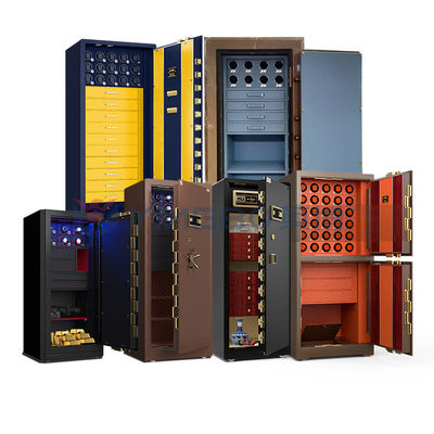 Joyería de acero sólido Reloj Winder caja fuerte Biométrica de huellas dactilares bloqueo de joyería personalizada caja fuerte