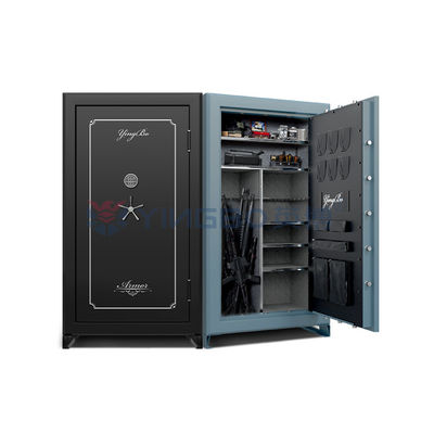 Capacidad grande de la caja fuerte del arma de la caja de seguridad de Digitaces de la caja incombustible pesada de acero sólido del arma