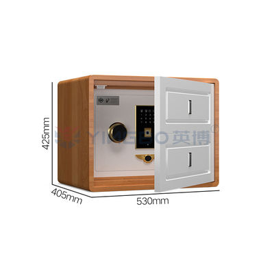 Alarma doble Diseño sencillo caja inteligente caja fuerte de la mesa de la cama pernos engrosados