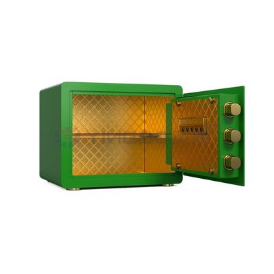 Colorido 13kg caja fuerte electrónica cerradura digital brillante