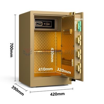 39 kg caja fuerte de lujo para el hogar doble alarma YB/RS-70