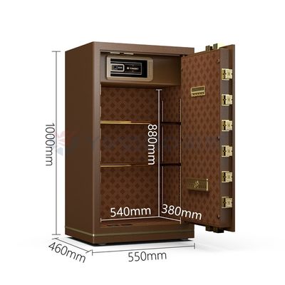 H1000mm de acero sólido de lujo de oficina de huellas dactilares cerradura caja de seguridad para la seguridad YB/N7-100