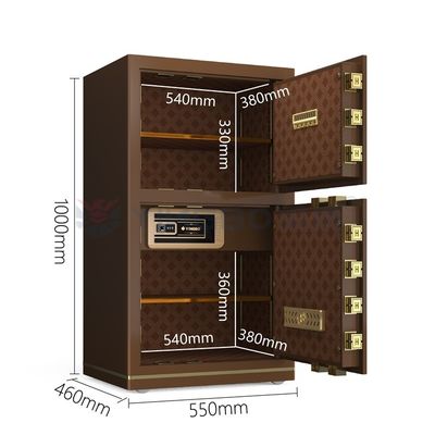 Café de acero sólido de lujo casillero inteligente para oficina Seguridad YB/N7-100D