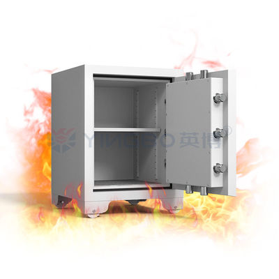 Caja fuerte de acero gruesa resistente al fuego, resistente al robo, resistente al fuego, clasificación 120mis