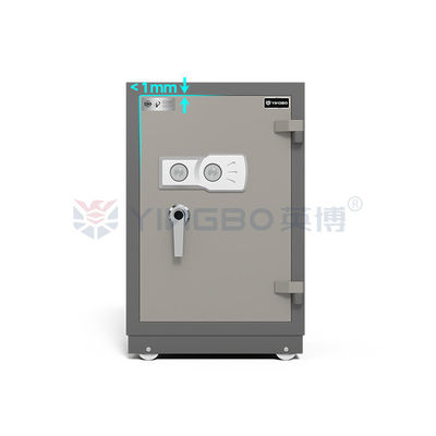H680mm Acero sólido 1 hora caja fuerte contra incendios caja fuerte antirrobo YB/FG-68 a prueba de calor