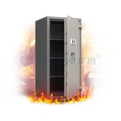 Asegure sus objetos de valor con YB/FG-128 bloqueo a prueba de fuego caja de llaves desbloqueo y función anti robo