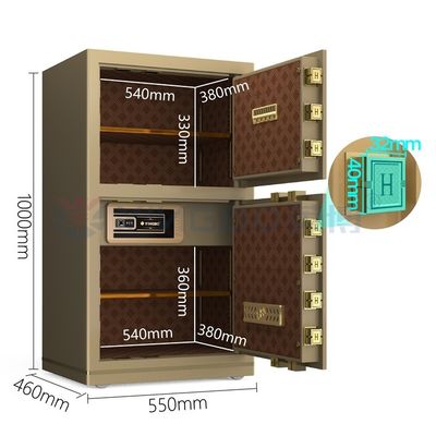 H1000mm Caja de seguridad de cerradura electrónica digital para seguridad de oficina YB/N7-100D