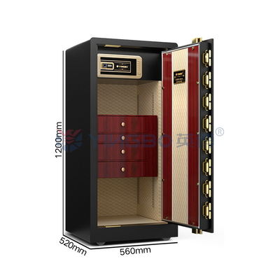 170 kg Alarma doble joyería inteligente Reloj de cuerda con cajón