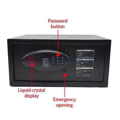Cuadro de seguridad de hotel H200 con teclado digital