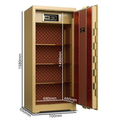 17 Cu Ft OEM Commercial Deposito Seguro Biométrico de huellas dactilares Cerradura Seguridad Seguro YB/ZY-150