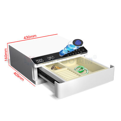 Auto abrir una sola capa de joyería caja de seguridad de almacenamiento para la seguridad