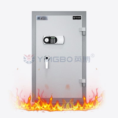 Caja de seguridad de documentos de 150 kg, bloqueo digital electrónico a prueba de fuego, llave y protección para el hogar.