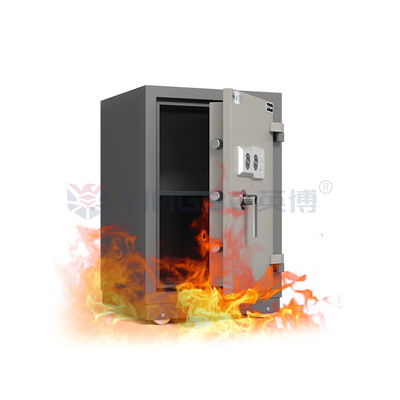 Caja fuerte de acero resistente al fuego, resistente al fuego, con función antirrobo, prueba de resistencia al fuego, 2 horas