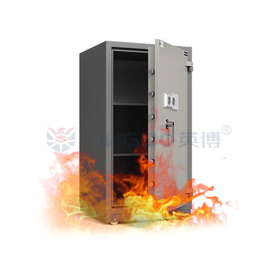 Caja de seguridad resistente al fuego de acero sólido duradero Certificados patentados