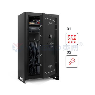75 min Rating de resistencia al fuego Caja segura de rifle grande Bloqueo electrónico de contraseña