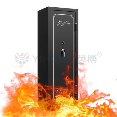 Caja de seguridad para armas de fuego con llave de apertura