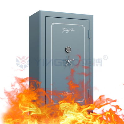 Caja fuerte electrónica incombustible del metal de la caja fuerte de Digitaces del hurto de la caja fuerte segura del arma y del documento