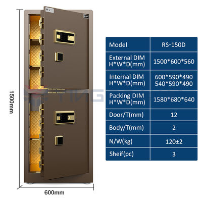 Con ISO & CE7RoHS & patentado caja fuerte para el hogar sistema de alarma doble inteligente 7 caminos abiertos