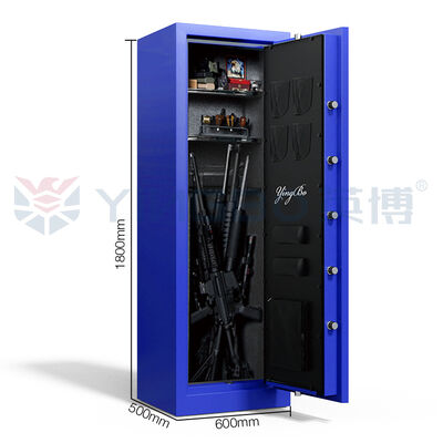Confiable conectado a WiFi, seguro para armas, al menos con 181-200 kg de logotipo personalizado, caja fuerte para armas.