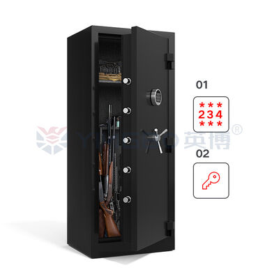 Caja de seguridad para armas grandes, caja de seguridad para proteger armas de fuego, caja de seguridad antipalanca resistente al fuego