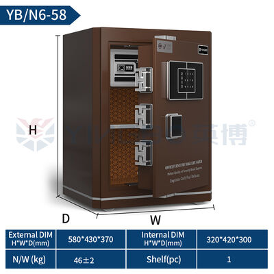 Jewelry Safe Box For Home Home Safe Box Hidden Safe Box Anti Theft Fingerprint Lock