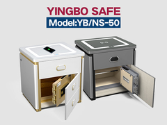 Dos filas de tornillos caja fuerte inteligente carga inalámbrica