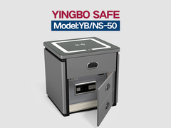 Carga inalámbrica de caja fuerte inteligente gris YB/NS