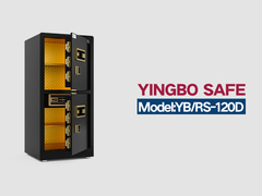 YB/RS-120D huellas dactilares cerradura caja fuerte negro