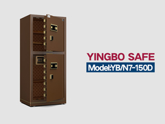 120 kg de cerrojos patentados de doble alarma caja de seguridad cerradura de huellas dactilares