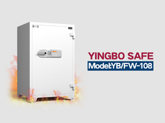 YB/FW- 108 caja fuerte a prueba de fuego blanca