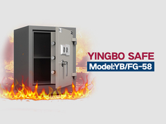 YB/FG-58 caja fuerte a prueba de fuego de doble color