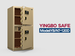 YB-N7-120D caja de seguridad de oficina - cerradura electrónica de oro
