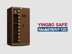 YB-N7-120-caja de seguridad de oficina -café cerradura electrónica