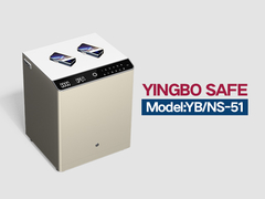 YB-NS-crema de acero sólido para mesas de noche