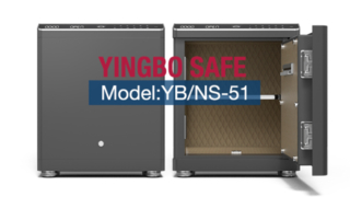 Mesitas de noche inteligentes, caja fuerte con cerradura de huella digital YB/NS-51