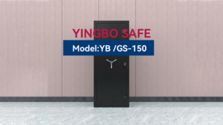 CAJA FUERTE PARA ARMAS NEGRA CON LUZ LED